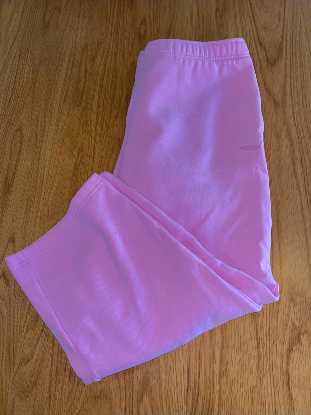 Aritzia Cozy Sweatfleece Mega Straight Sweatpant - Morganite Pink Size 2XL